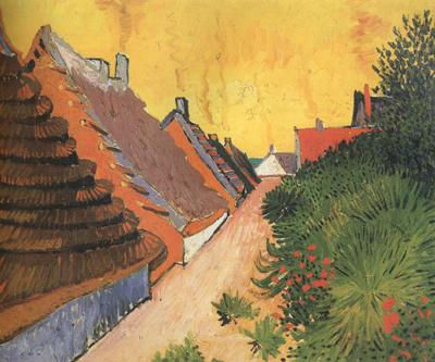 Vincent Van Gogh Street in Saintes-Maries (nn04) oil painting image